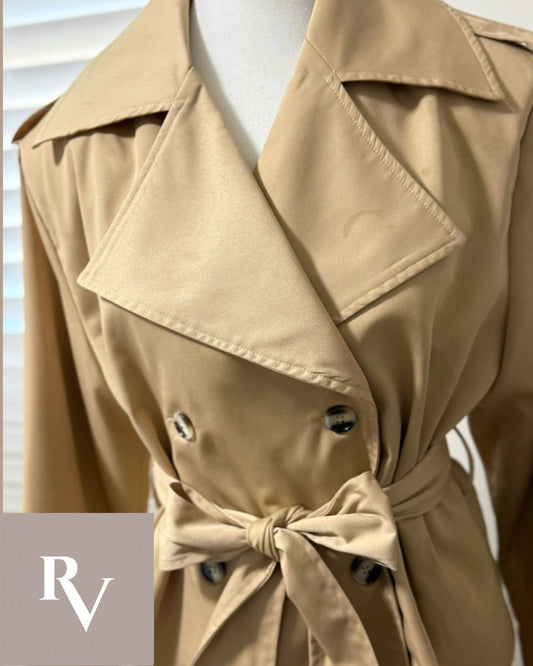 Conjunto sastre en tono caqui profundo