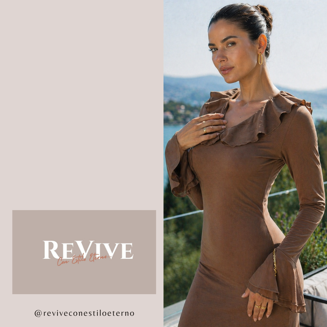 Vestido midi entallado tipo bodycon