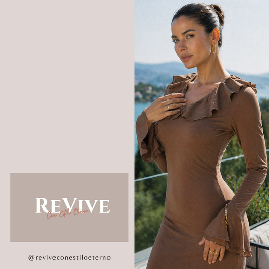 Vestido midi entallado tipo bodycon